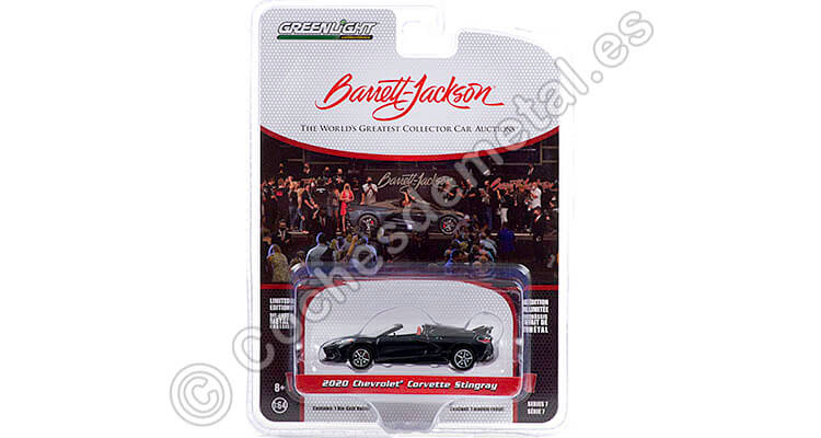 2020 Chevrolet Corvette C8 Stingray Barret Jackson Series 7 1:64 Greenlight 37230F