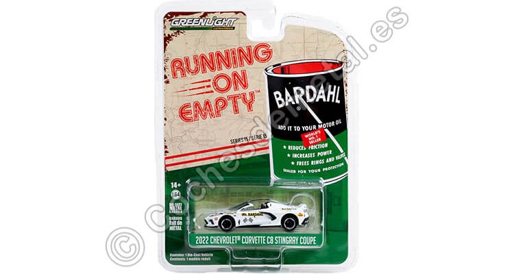 1966 Chevrolet Corvette Mr. Bardahl Running on Empty Series 15 1:64 Greenlight 41150B