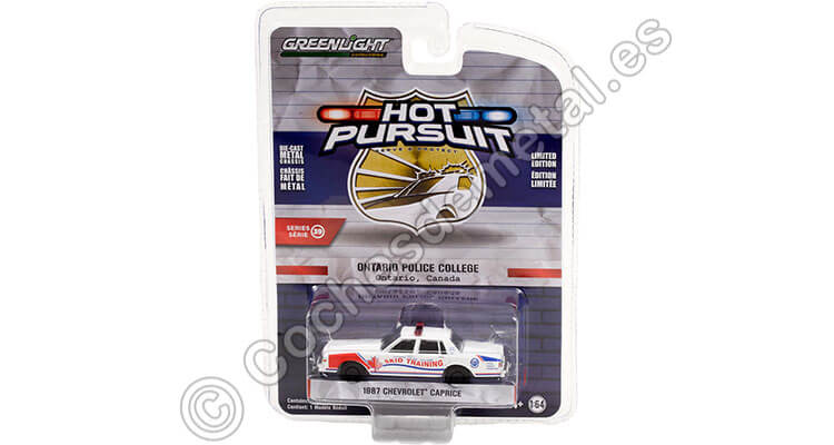 1987 Chevrolet Caprice Ontario Police Hot Pursuit Series 39 1:64 Greenlight 42970B