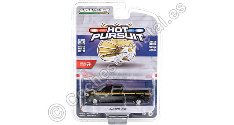 2021 Ram 2500 New York State Police Hot Pursuit Series 44 1:64 Greenlight 43020E