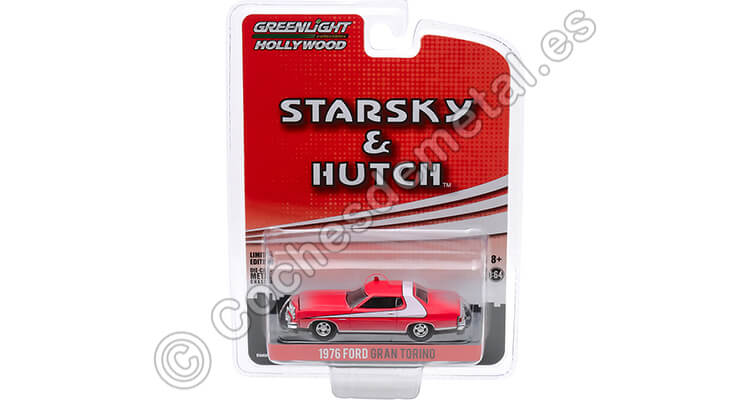 1974 Ford Gran Torino Starsky & Hutch Versión Sucio 1:18 Greenlight 44855F