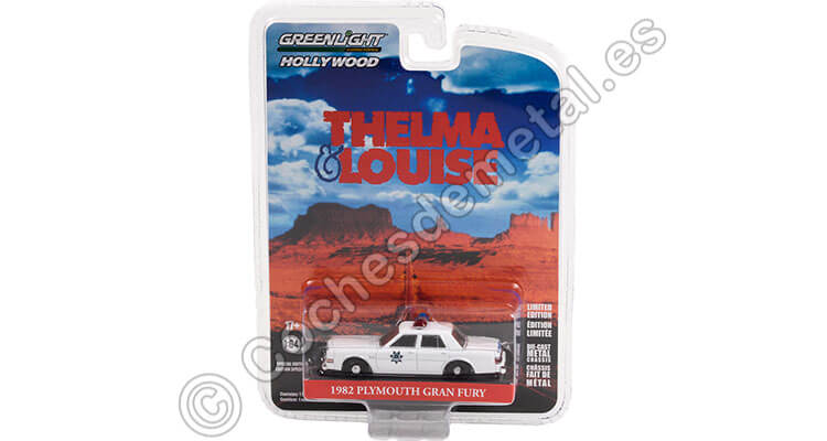 1982 Plymouth Gran Fury Arizona Highway Patrol Hollywood Special Thelma & Louise 1:64 Grenelight 44945C