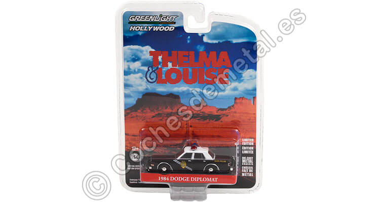 1984 Dodge Diplomat New Mexico State Police Hollywood Special Thelma & Louise 1:64 Grenelight 44945E