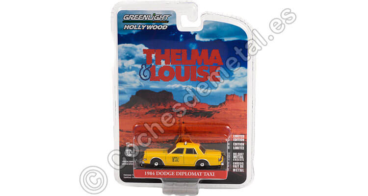 1984 Dodge Diplomat Taxi Hollywood Special Thelma & Louise 1:64 Grenelight 44945F