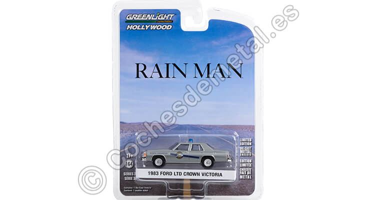 1983 Ford LTD Crown Victoria Rain Man, Hollywood Series 36 1:64 Greenlight 44960D