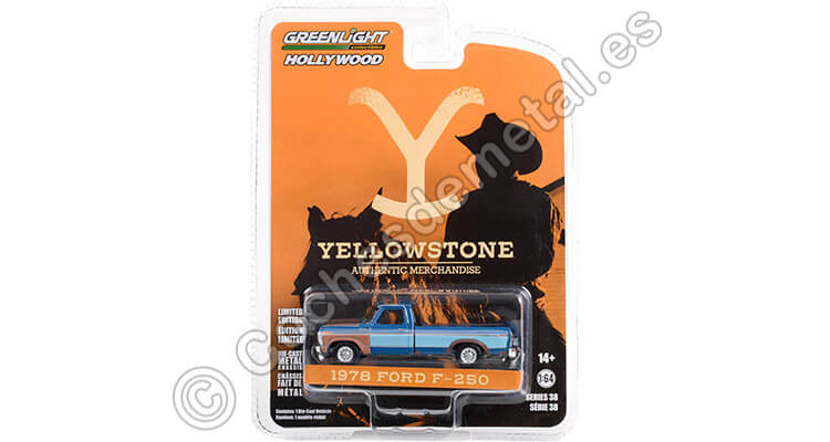 1978 Ford F-250 Yellowstone Hollywood Series 38 1:64 Greenlight 44980E