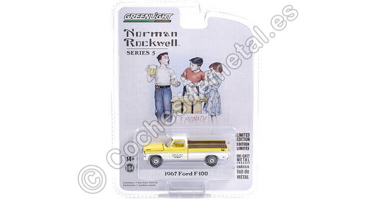 1967 Ford F-100 Norman Rockwell Series 5 1:64 Greenlight 54080C