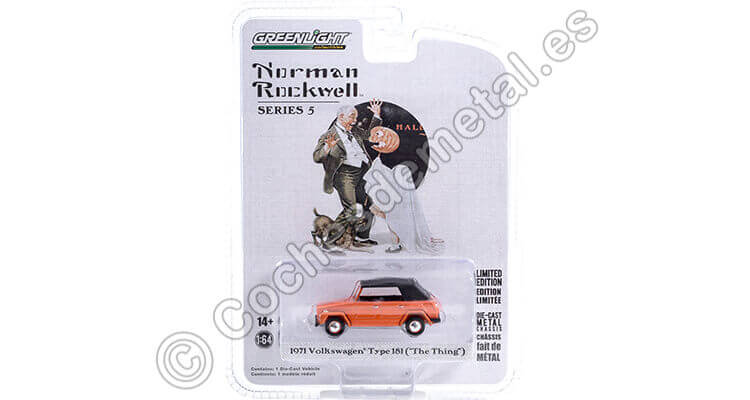1971 Volkswagen Thing (Type 181) Norman Rockwell Series 5 1:64 Greenlight 54080E