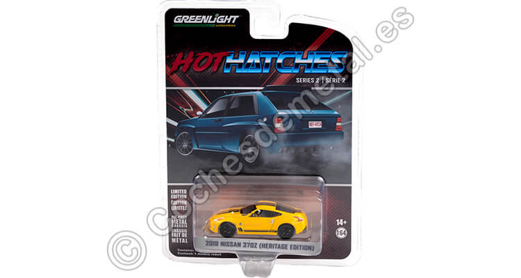 2019 Nissan 370Z Heritage Edition Hot Hatches Series 2 1:64 Greenlight 63020F