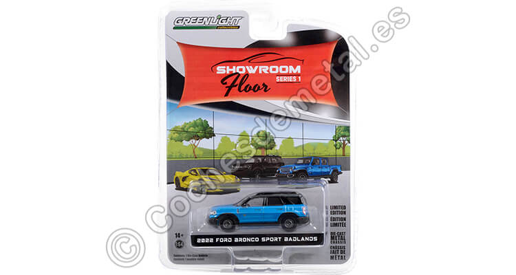 2022 Ford Bronco Sport Badlands Showroom Floor Series 1 1:64 Greenlight 68010C