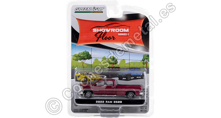2022 Ram 3500 Limited Longhorn Showroom Floor Series 1 1:64 Greenlight 68010F