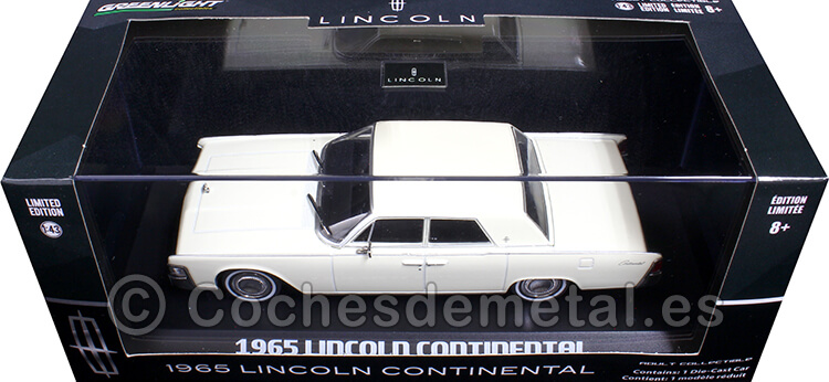 1965 Lincoln Continental Blanco 1:43 Greenlight 86328