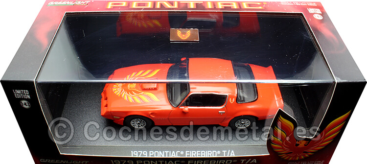 1979 Pontiac Firebird Trans Am Rojo 1:43 Greenlight 86349