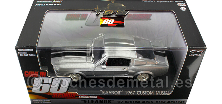 1967 Shelby GT 500E Eleanor 60 Segundos 1:43 Greenlight 86411