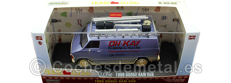 1986 Dodge Ram Van Solo en Casa 1:43 Greenlight 86560