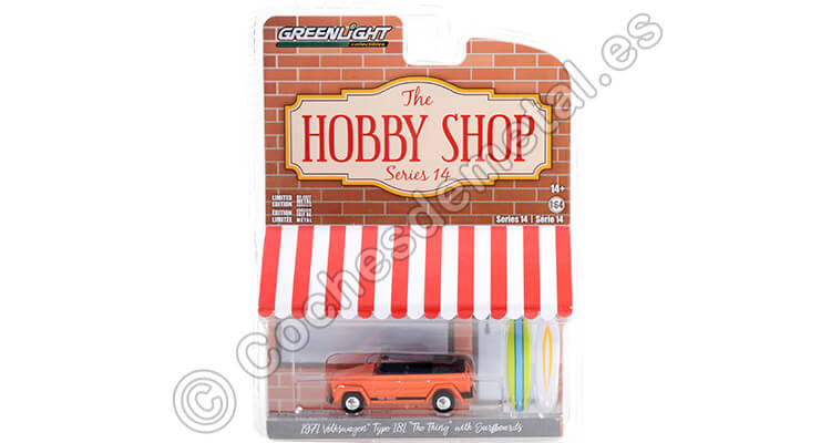1971 Volkswagen Thing (Type 181) The Hobby Shop Series 14 1:64 Greenlight 97140C