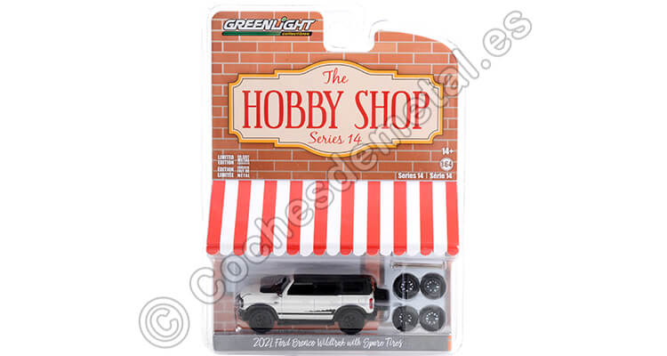 2021 Ford Bronco Wildtrak The Hobby Shop Series 14 1:64 Greenlight 97140E