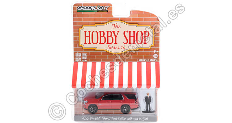2022 Chevrolet Tahoe LT Texas Edition The Hobby Shop Series 14 1:64 Greenlight 97140F