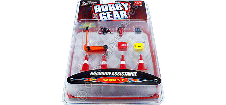 Accesorios Roadside Assistance (Series 1) 1:24 Hobby Gear 16052
