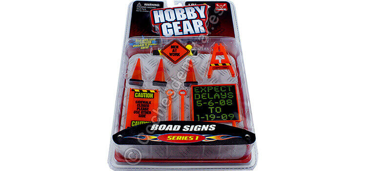 Accesorios Road Sign (Series 1) 1:24 Hobby Gear 16058