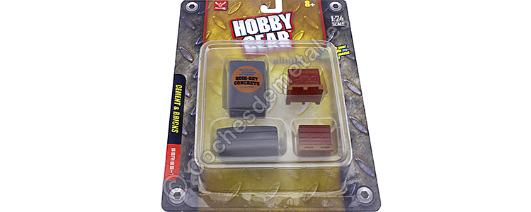 Set de Construcción con Cemento y Ladrillos 1:24 Hobby Gear 17018