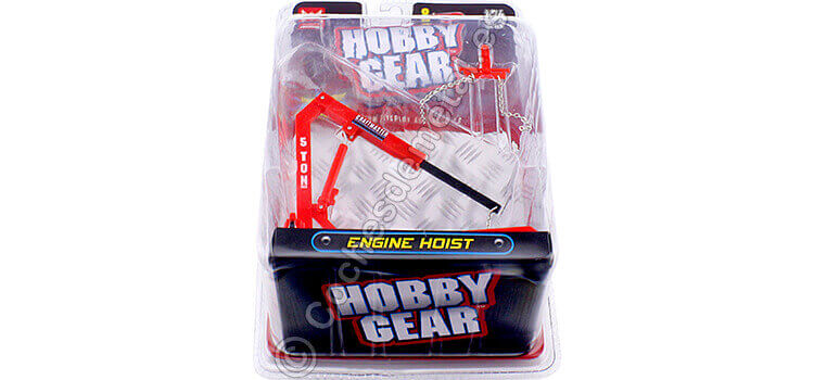Grúa Para Elevar Motores Roja 1:24 Hobby Gear 18435