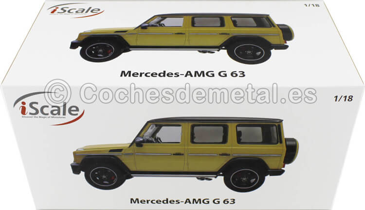 2018 Mercedes-Benz G-Klasse G63 AMG (W463) Amarillo 1:18 iScale 118000000039