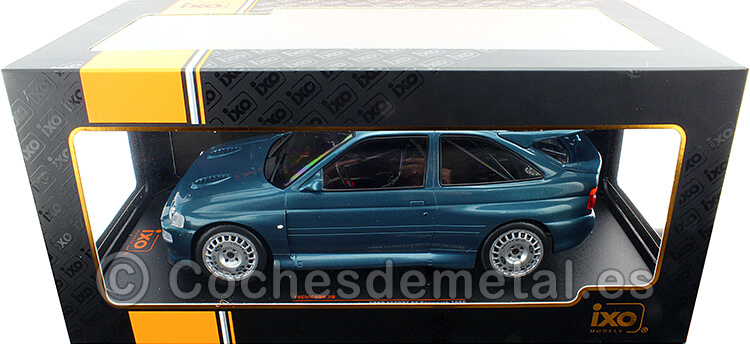 1996 Ford Escort RS Cosworth Ready to Race Verde Metalizado 1:18 IXO Models 18CMC096