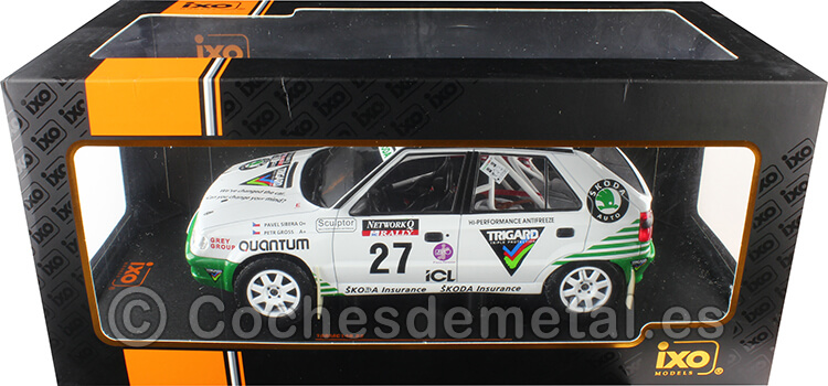 1995 Skoda Felicia Kit Car Nº27 Sibera/Gross RAC Rally 1:18 IXO Models 18RMC148.22