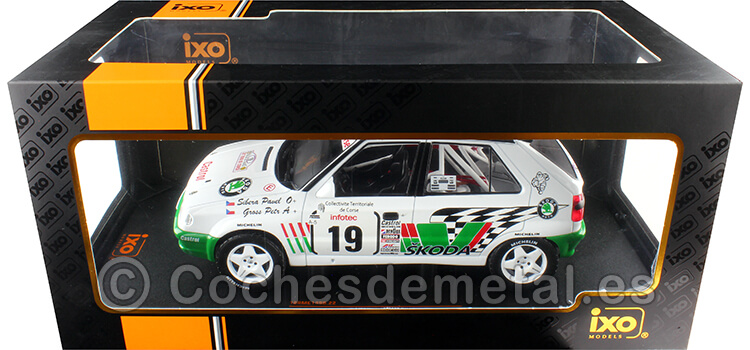 1995 Skoda Felicia Kit Car Nº19 Sibera/Gross Rally Tour de Corse 1:18 IXO Models 18RMC149B.22