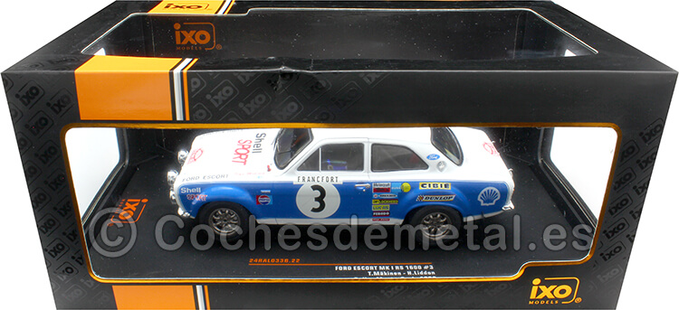 1973 Ford Escort RS 1600 MK I Nº3 Mäkinen/Liddon Rally Monte Carlo 1:24 IXO Models 24RAL033B.22