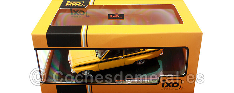 1973 Opel Ascona A Tuning Amarillo 1:43 IXO Models CLC418N