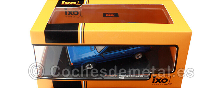 1982 Volkswagen VW Scirocco MK2 GTS Azul Metalizado 1:43 IXO Models CLC441N