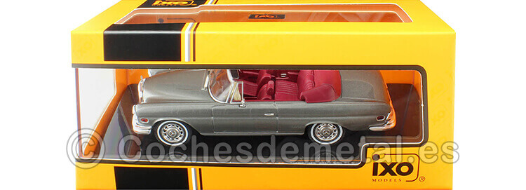 1969 Mercedes-Benz 280 SE 3.5 (W111) Hochkuhler Gris Metalizado 1:43 IXO Models CLC457N