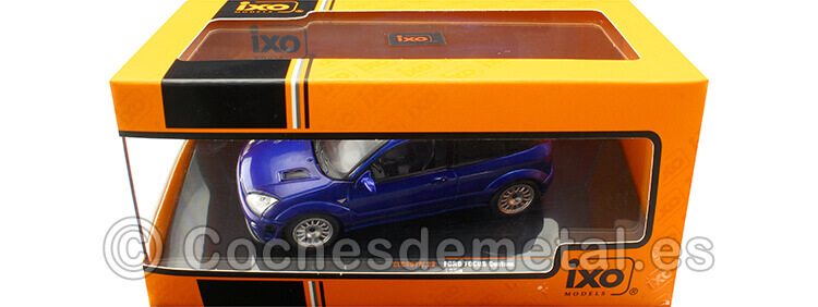 1999 Ford Focus Custom Azul Bicapa 1:43 IXO Models CLC467N.22