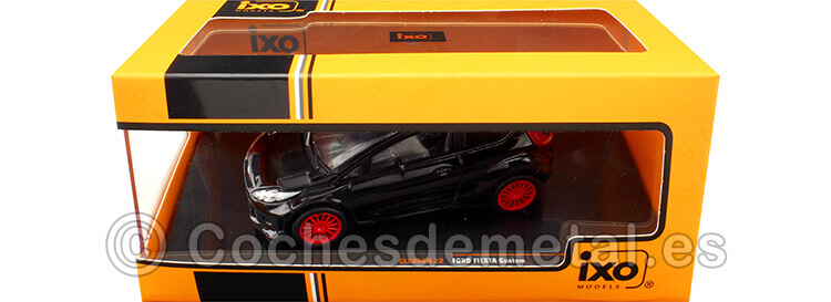 2011 Ford Fiesta MK7 Custom  Negro 1:43 IXO Models CLC468N