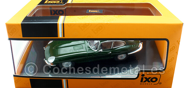 1963 Jaguar E-Type Verde Oscuro 1:43 IXO Models CLC485N.22