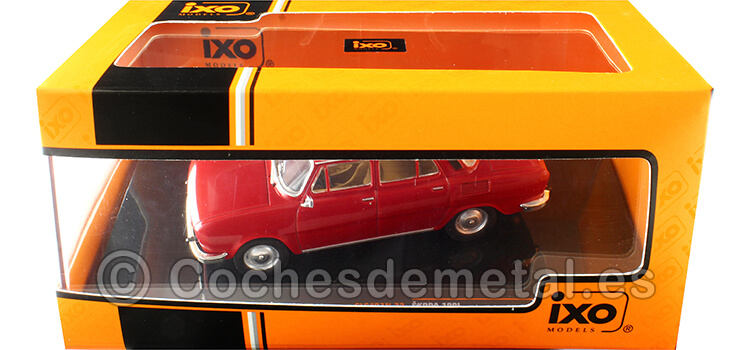 1974 Skoda 100L Rojo 1:43 IXO Models CLC497N.22