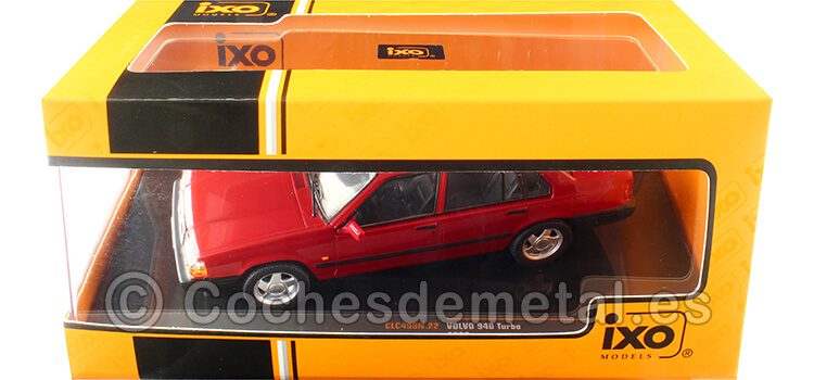 1990 Volvo 940 Turbo Rojo 1:43 IXO Models CLC498N.22