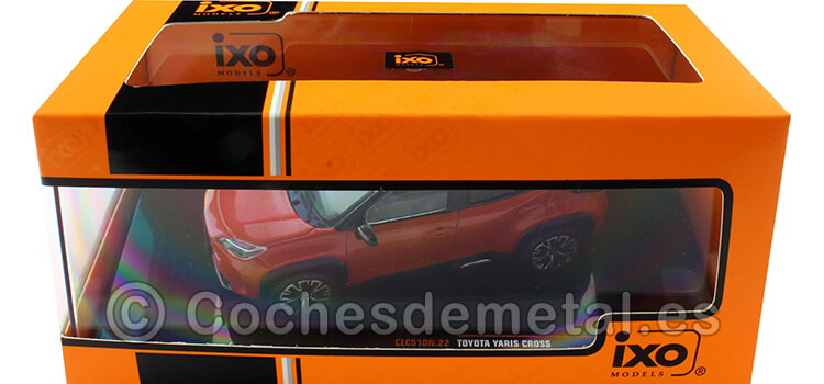 2022 Toyota Yaris Cross Naranja Metalizado/Negro 1:43 IXO Models CLC510N.22