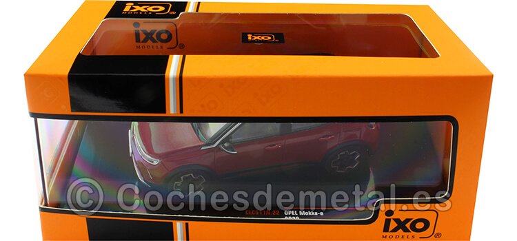 2020 Opel Mokka-e Granate Metalizado/Negro 1:43 IXO Models CLC511N.22