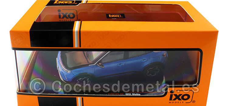 2020 Opel Mokka Azul Metalizado/Negro 1:43 IXO Models CLC512N.22