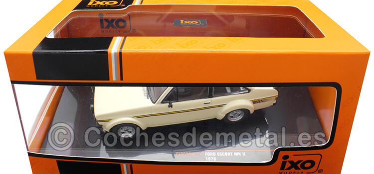 1976 Ford Escort MKII Beige 1:43 IXO Models CLC538N.22