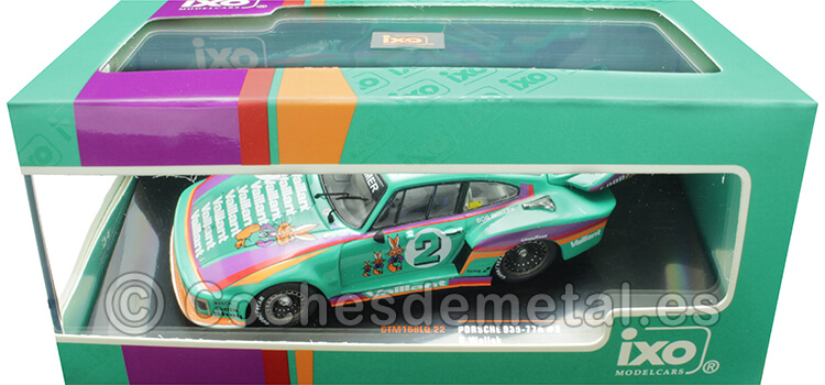 1978 Porsche 935/77A Nº2 Bob Wollek DMR Copa Westfalen-Pokal Zolder 1:43 IXO Models GTM168LQ