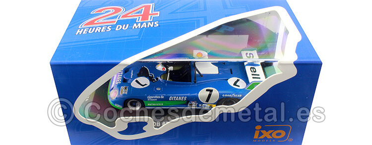 1974 Matra 670 B 24h Le Mans, H.Pescarolo, G.Larrousse, 7,   1:43 IXO Models LM1974
