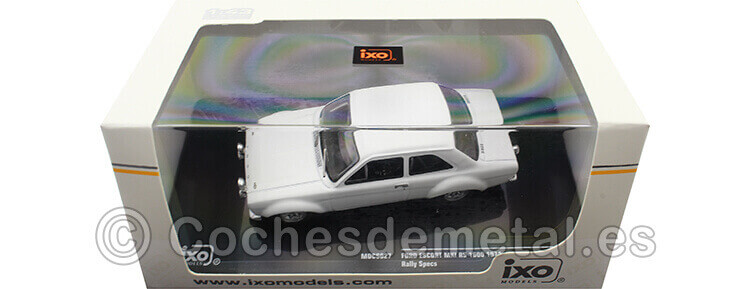 1971 Ford Escort MK I Plain Body Version Blanco 1:43 IXO Models MDCS027