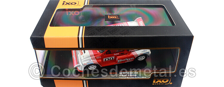 2014 MG Metro 6R4 Legend Boucles de Spa, M.Duez, R.Rutten, DO, Belge Team  1:43 IXO Models RAC249