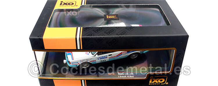 1987 Skoda 130 L Rallye WM, RAC Rallye, L.Krecek, B.Motl, 30,   1:43 IXO Models RAC350