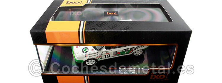 1995 Skoda Felicia Kit Car Rallye WM, Rallye Tour de Corse, P.Sibera, P.Gross, 19,   1:43 IXO Models RAC371B