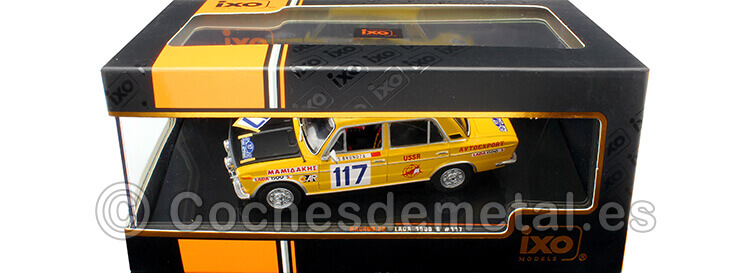 1976 Lada 1500 S Nº117 Brundza/Girdauskas Rally Acropolis 1:43 IXO Models RAC409